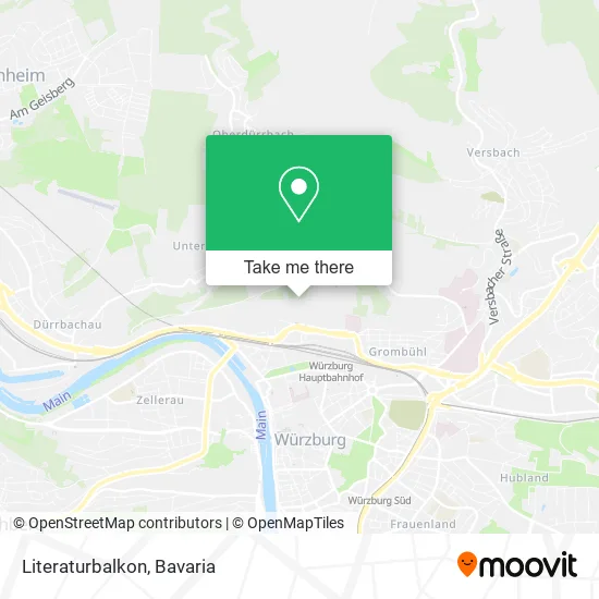 Карта Literaturbalkon