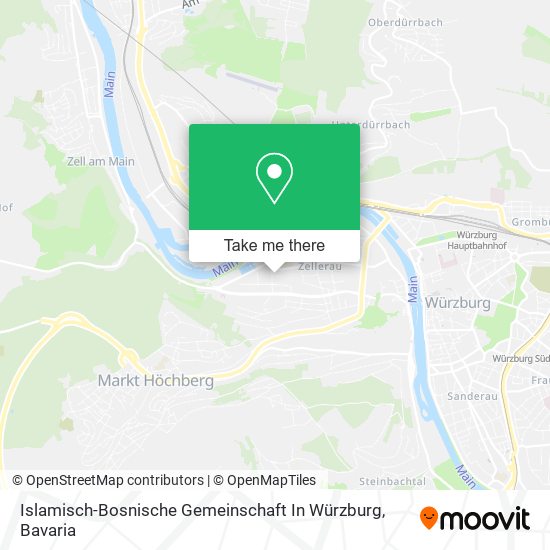 Islamisch-Bosnische Gemeinschaft In Würzburg map