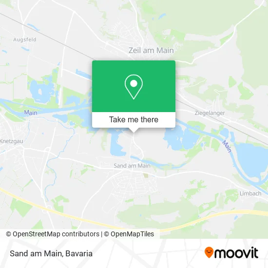 Карта Sand am Main