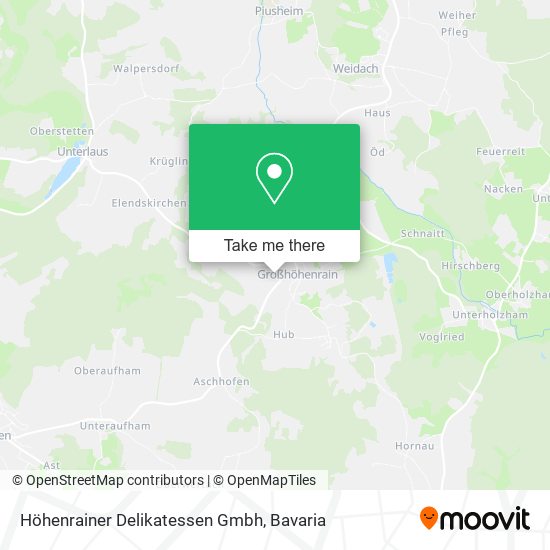 Höhenrainer Delikatessen Gmbh map