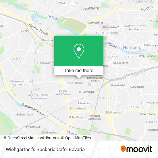 Карта Wiehgärtner's Bäckeria Cafe