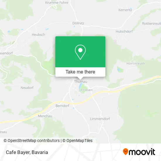 Карта Cafe Bayer