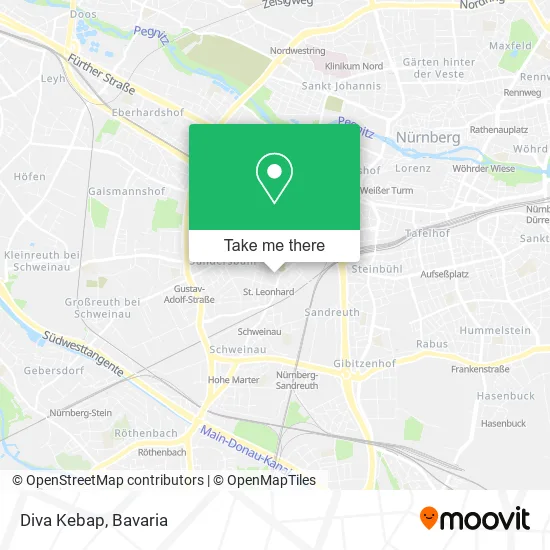 Карта Diva Kebap