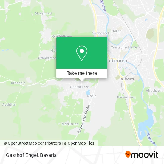 Gasthof Engel map