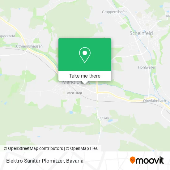 Карта Elektro Sanitär Plomitzer