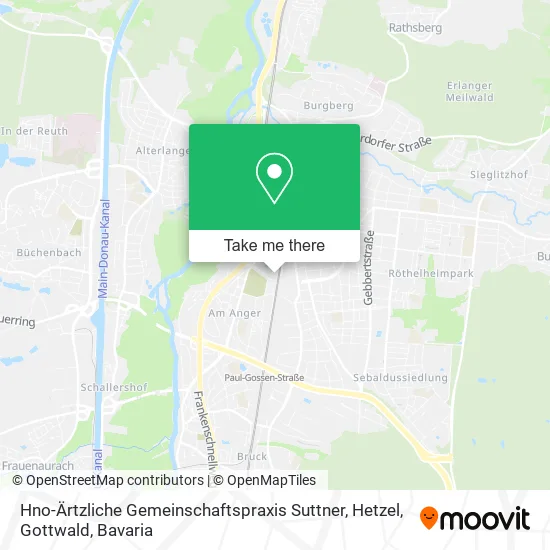 Карта Hno-Ärtzliche Gemeinschaftspraxis Suttner, Hetzel, Gottwald