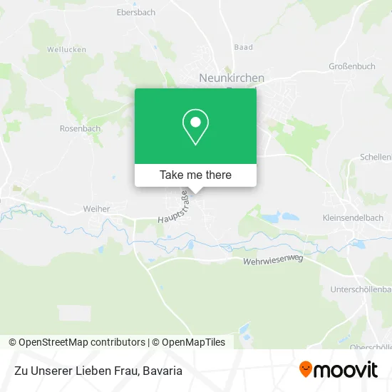 Карта Zu Unserer Lieben Frau