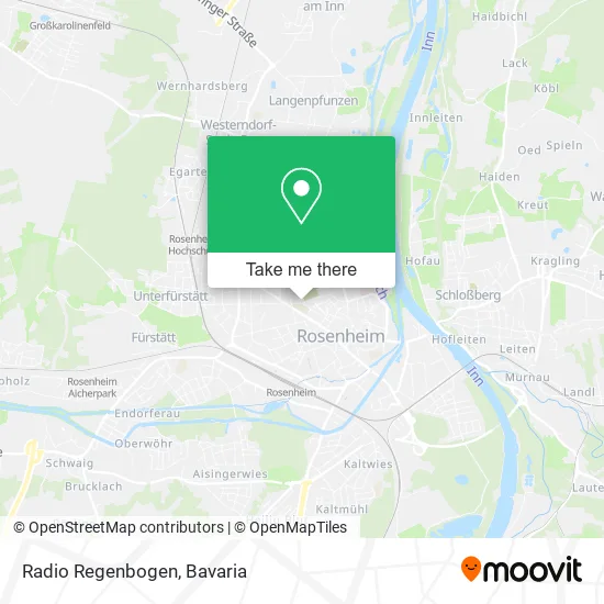 Карта Radio Regenbogen