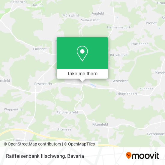Raiffeisenbank Illschwang map