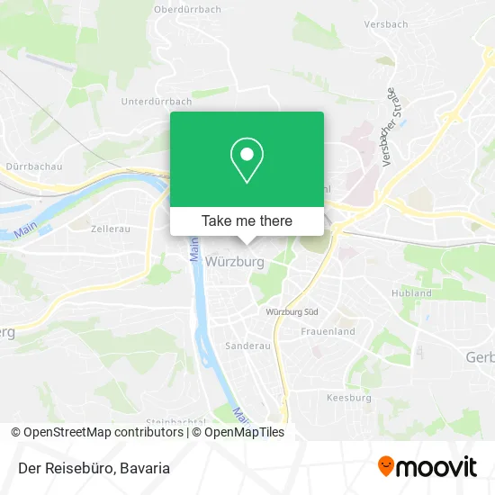 Карта Der Reisebüro