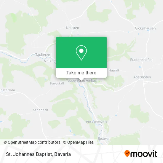 Карта St. Johannes Baptist