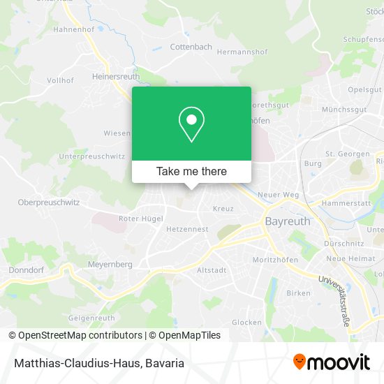 Matthias-Claudius-Haus map