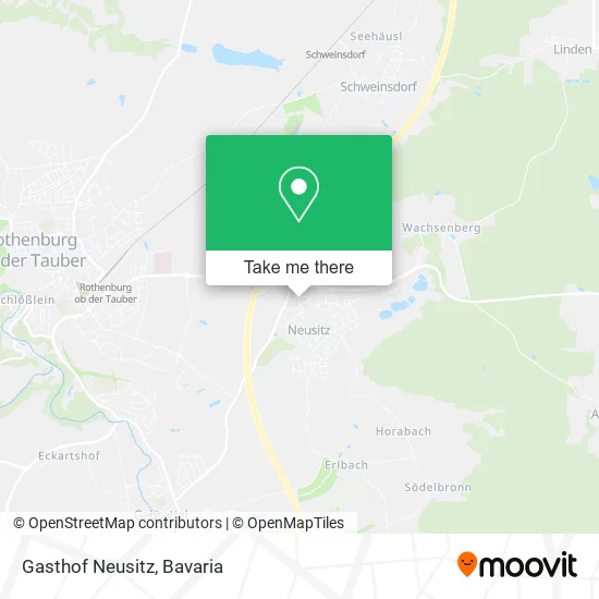Карта Gasthof Neusitz