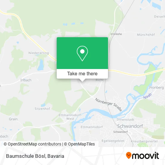 Карта Baumschule Bösl