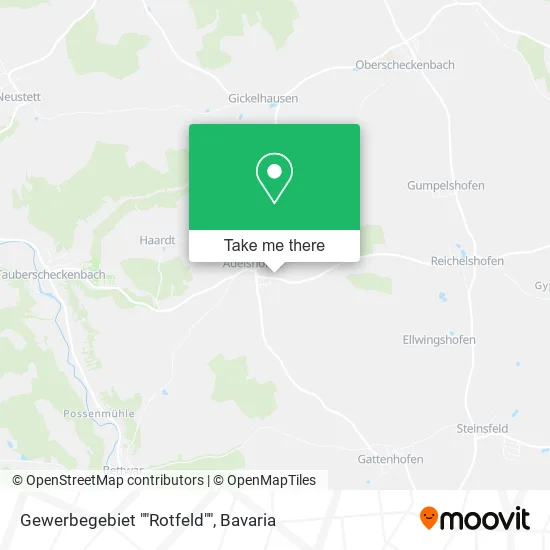 Карта Gewerbegebiet ""Rotfeld""