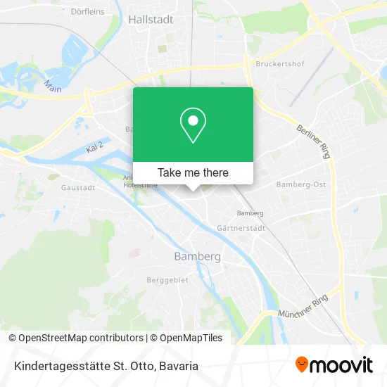 Карта Kindertagesstätte St. Otto