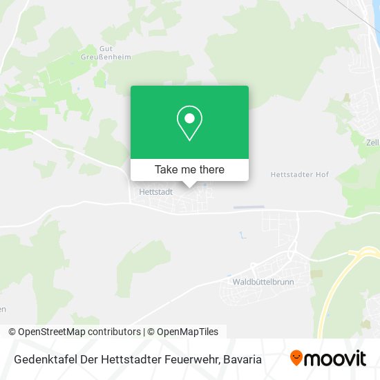 Gedenktafel Der Hettstadter Feuerwehr map