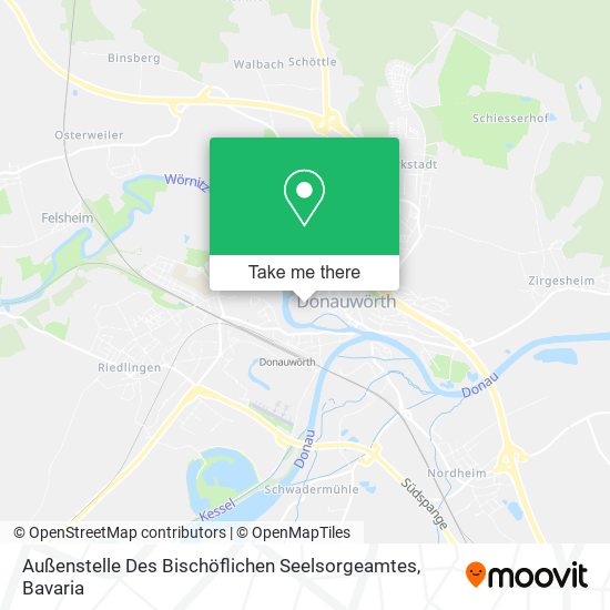 Außenstelle Des Bischöflichen Seelsorgeamtes map