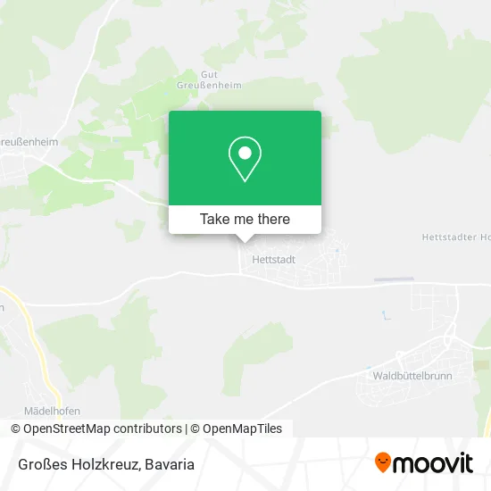 Карта Großes Holzkreuz