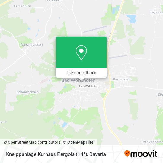 Kneippanlage Kurhaus Pergola (14°) map