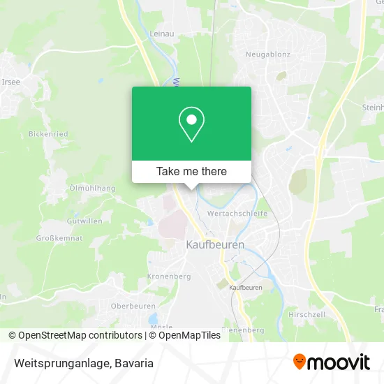 Карта Weitsprunganlage