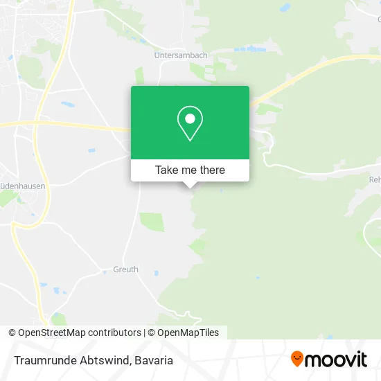 Карта Traumrunde Abtswind