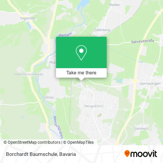 Карта Borchardt Baumschule