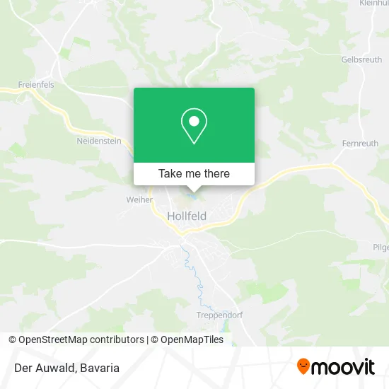 Карта Der Auwald