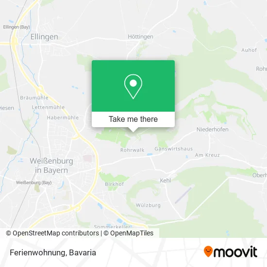 Карта Ferienwohnung