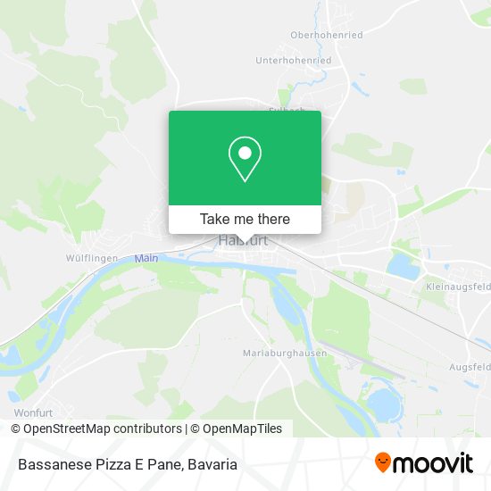 Карта Bassanese Pizza E Pane