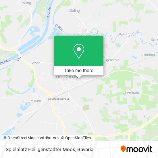 Spielplatz Heiligenstädter Moos map