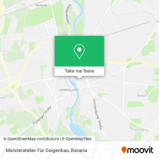 Карта Meisteratelier Für Geigenbau