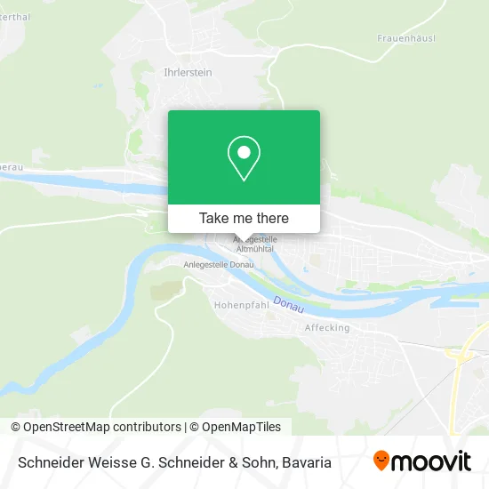 Карта Schneider Weisse G. Schneider & Sohn