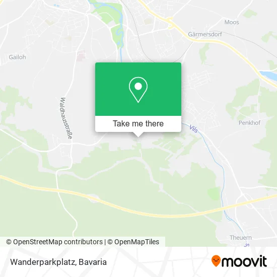 Карта Wanderparkplatz