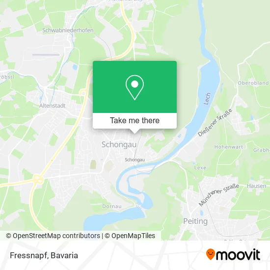 Карта Fressnapf