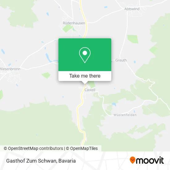 Карта Gasthof Zum Schwan