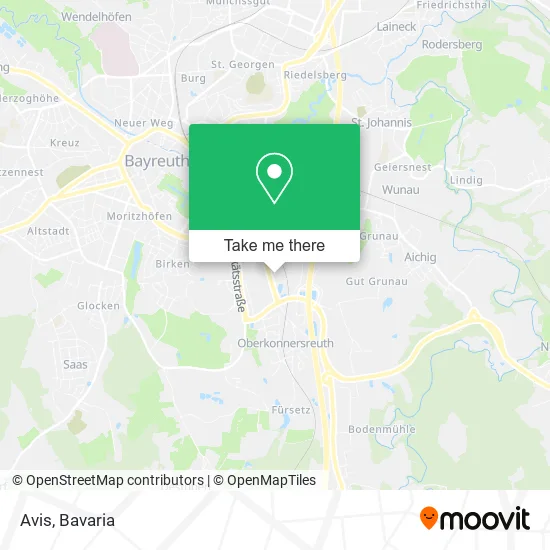 Карта Avis