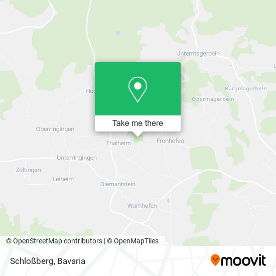 Schloßberg map