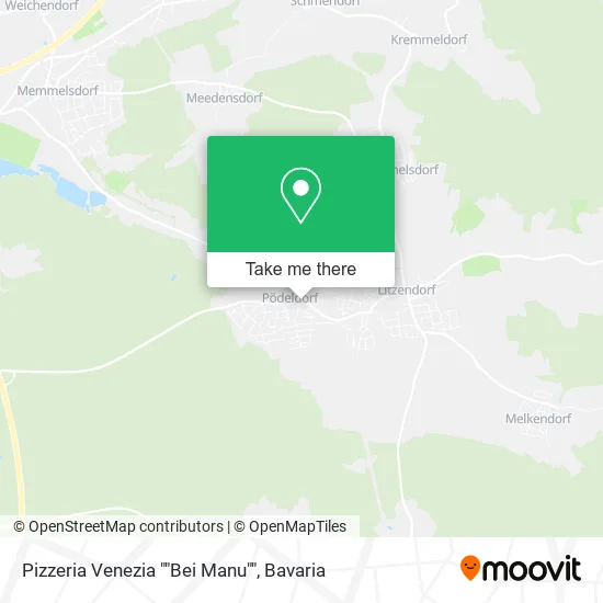Карта Pizzeria Venezia ""Bei Manu""