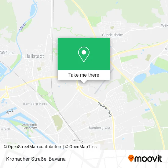 Карта Kronacher Straße