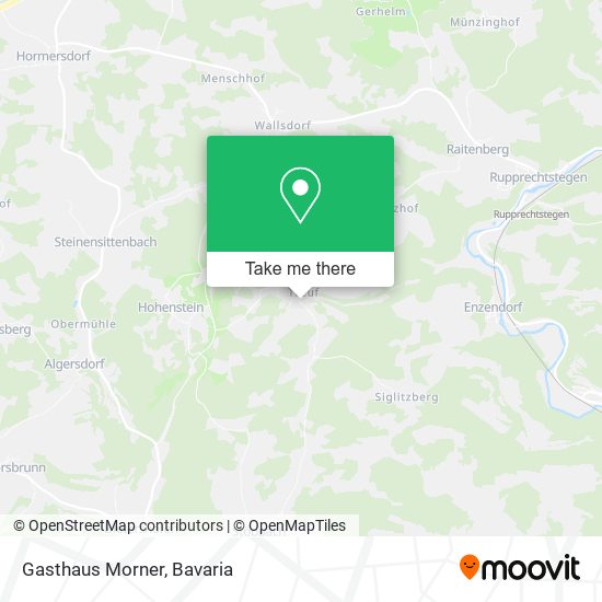 Gasthaus Morner map