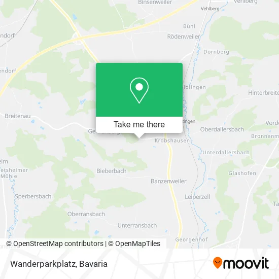 Карта Wanderparkplatz