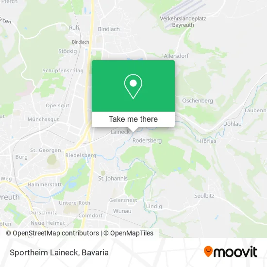 Карта Sportheim Laineck