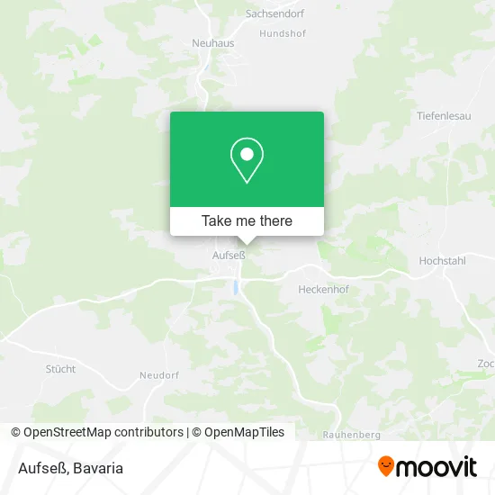Карта Aufseß