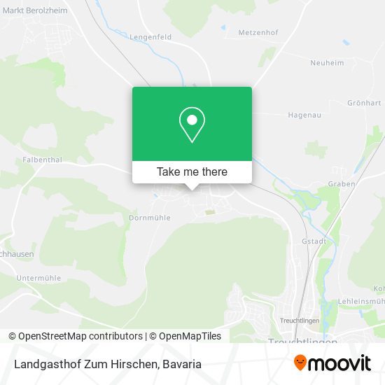 Landgasthof Zum Hirschen map