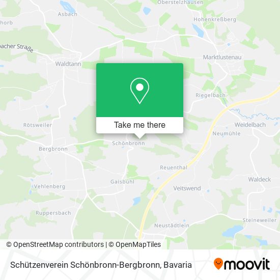 Schützenverein Schönbronn-Bergbronn map