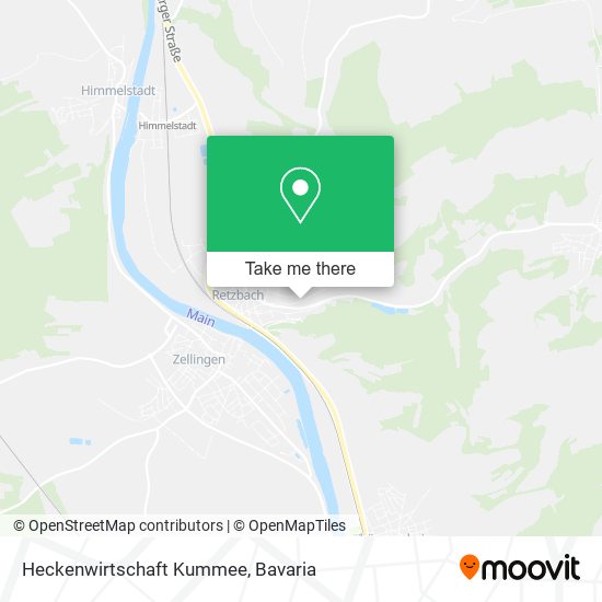 Heckenwirtschaft Kummee map