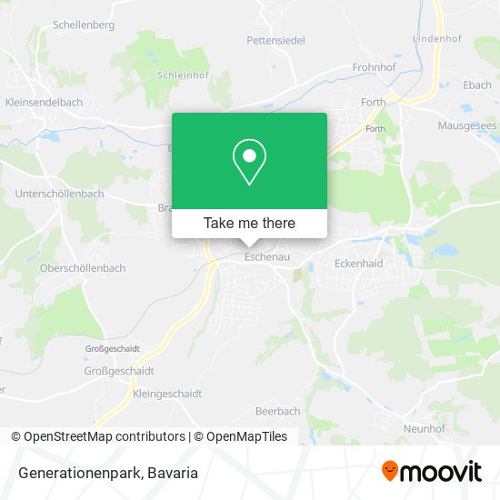 Карта Generationenpark