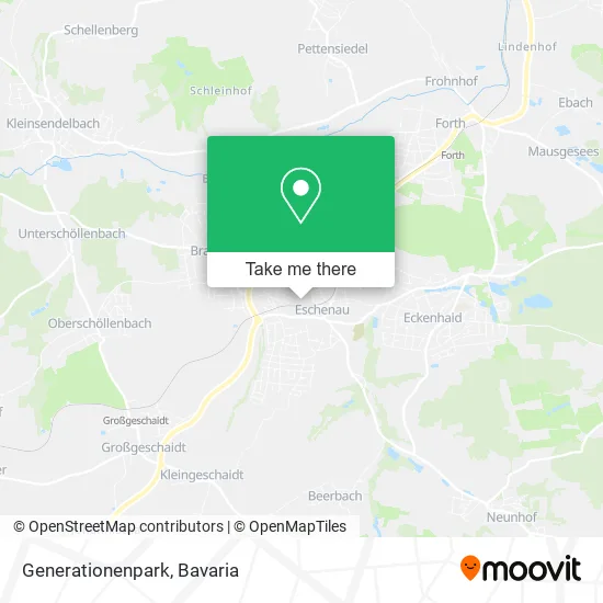 Карта Generationenpark