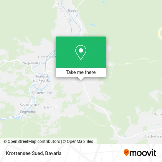 Карта Krottensee Sued